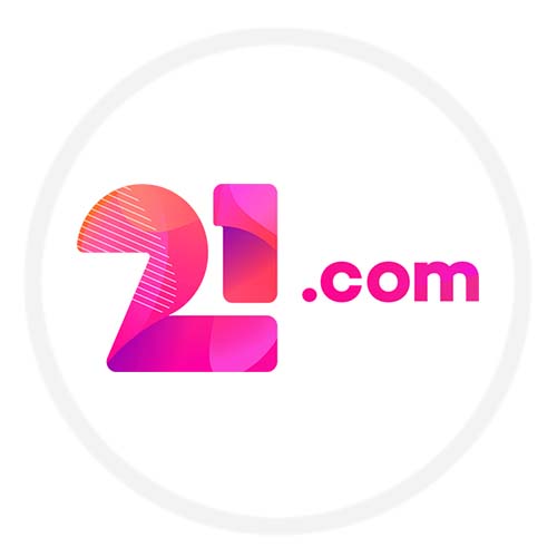 21.com casino logo