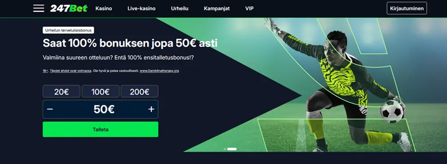 247Bet Casino screenshot