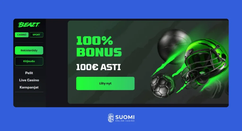 Beazt Casinon bonukset