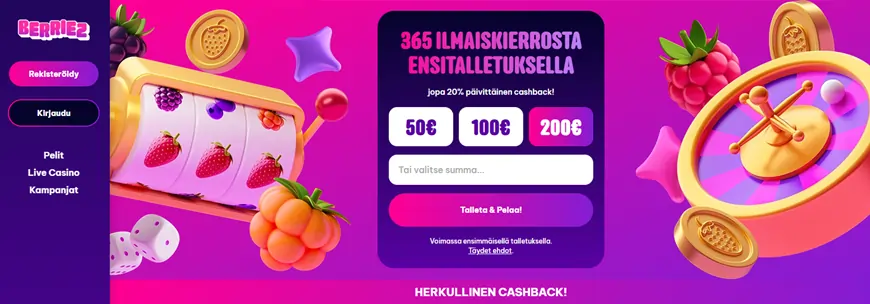 Berriez Casino screenshot