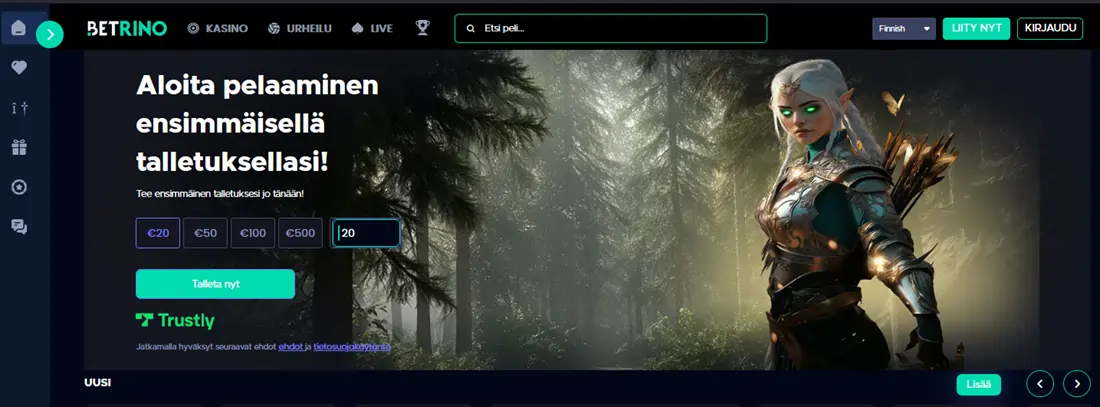 Betrino Casino screenshot