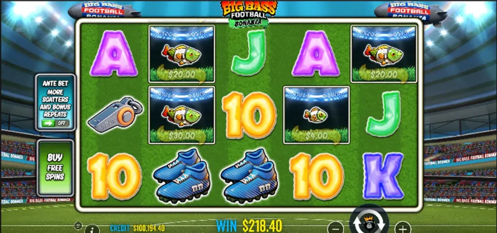 Big Bass Football Bonanza
