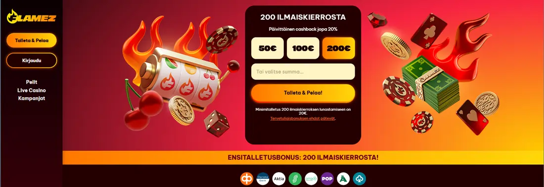Flamez Casino screenshot