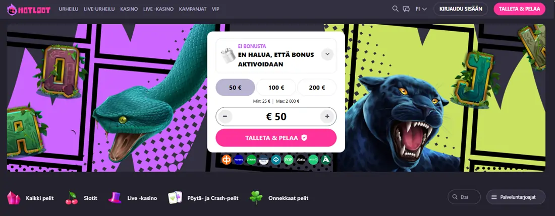HotLoot Casino screenshot