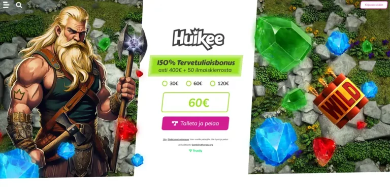 Huikee kasinon etusivu
