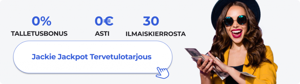 Jackie Jacpot tervetulobonus