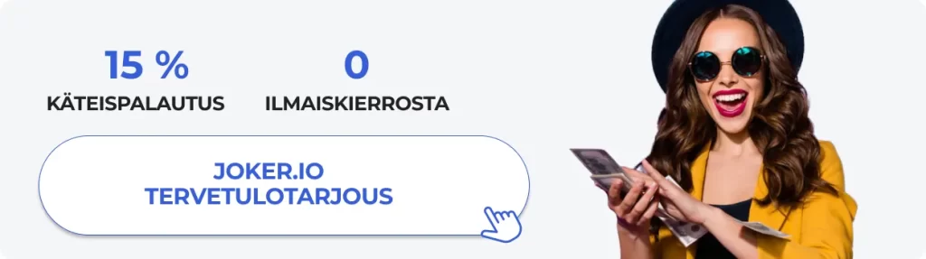 Joker Casino tervetulotarjous