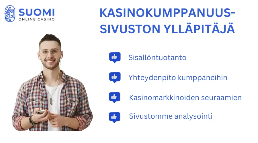 Mitä kasinokumppanuussivuston ylläpitäjän arkeen kuuluu
