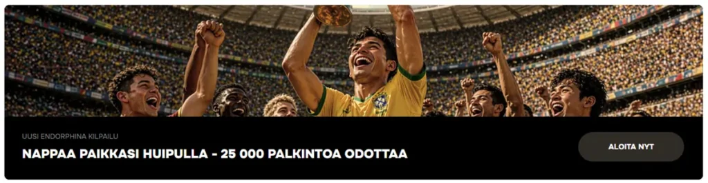 Nappaa paikkasi huipulta