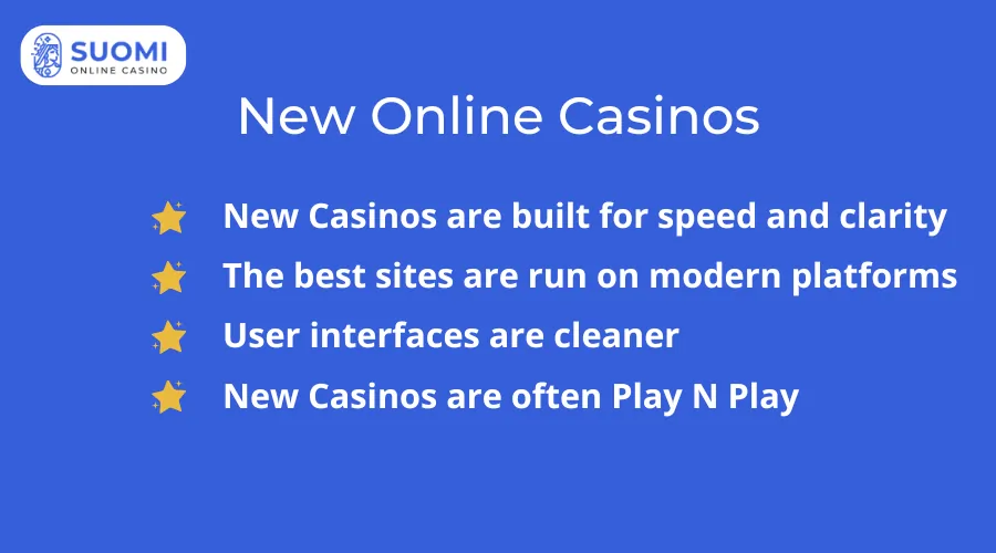 New Online Casinos