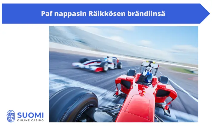 Paf poimii Kimi Räikkösen yhteistyöhön brändilähettilääksi