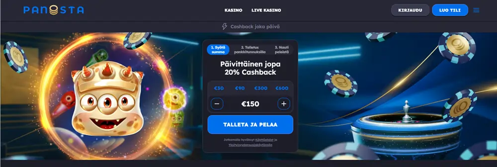 Panosta Kasinon etusivu
