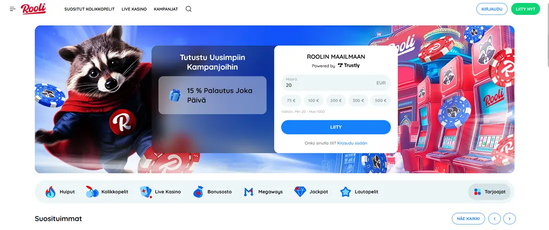 Rooli screenshot