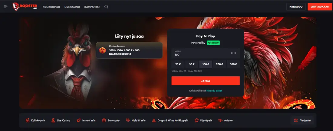 Rooster.Bet screenshot