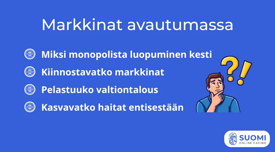 Suomen pelilisenssi 2027 faktoja, arvioita ja avoimia kysymyksiä