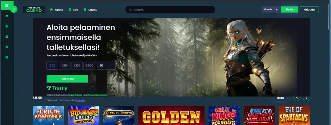 The Online Casino screenshot