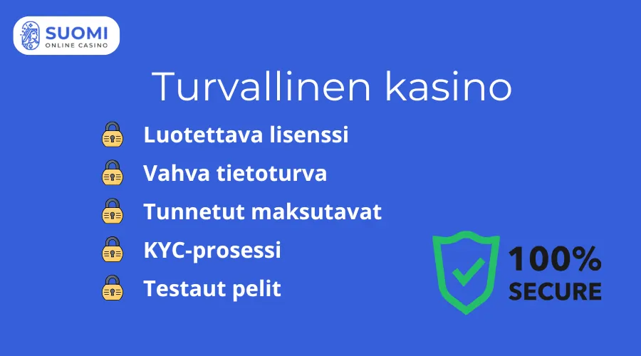 Turvallinen kasino löydä turvalliset kasinot