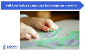 Veikkaus haluaa vapauttaa lahja-arpojen myynnin