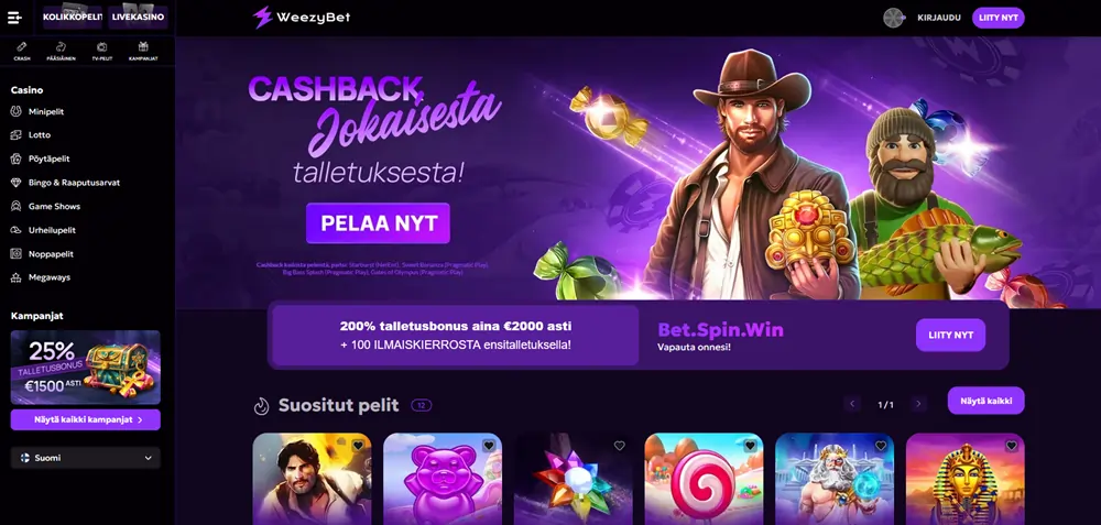 WeezyBet screenshot