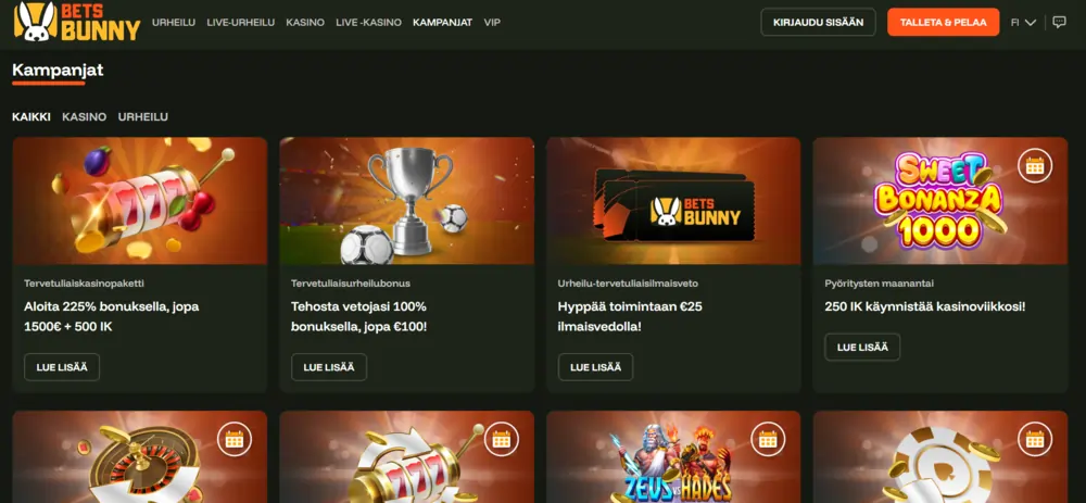 bets bunny casino bonus