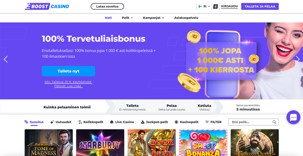 boost casino kasino
