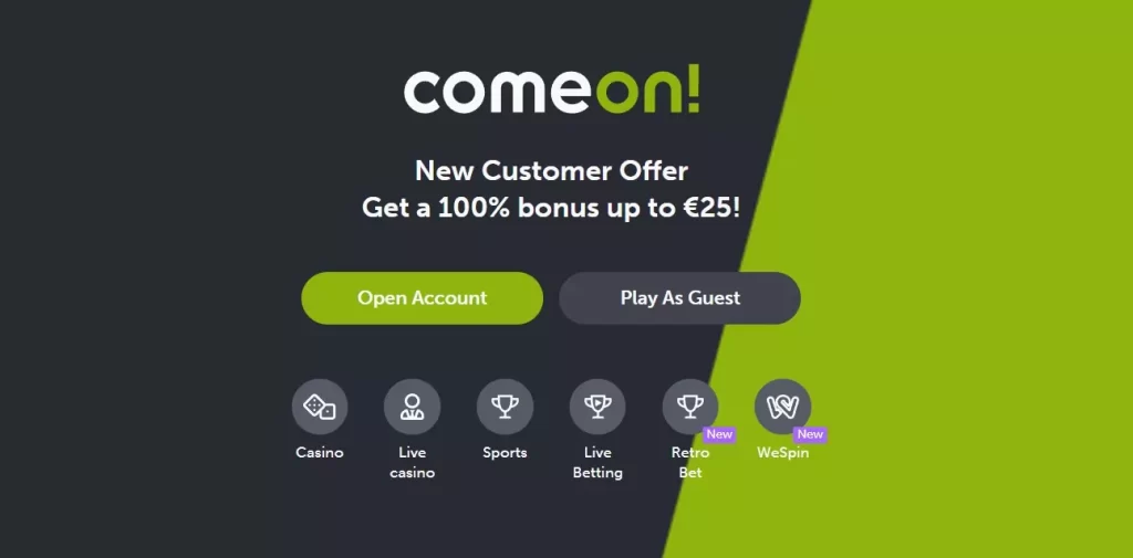 comeon casino