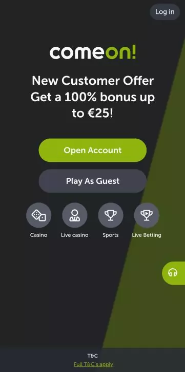 comeon casino