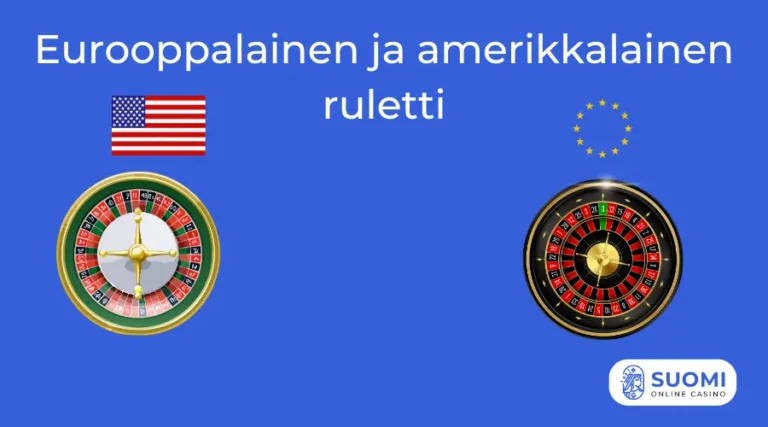 Eurooppalainen ja amerikkalainen ruletti artikkelikuva