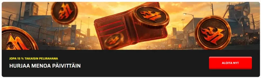 hurjaa casinon bonus