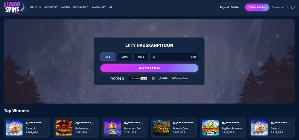Lunarspins screenshot