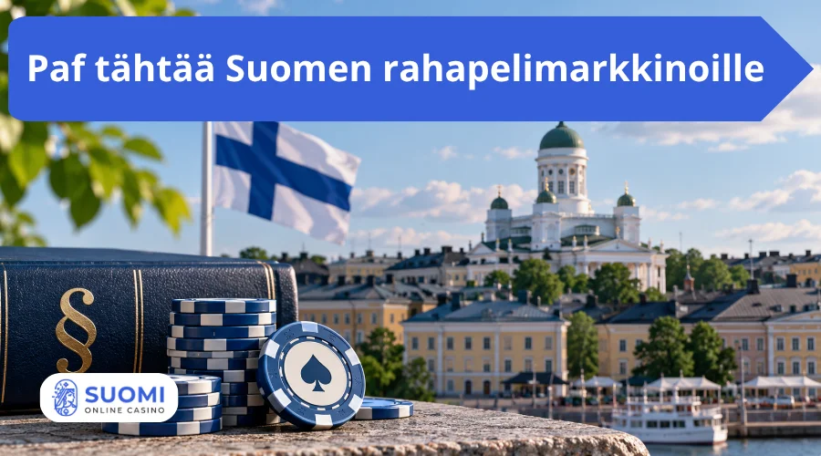 Paf hakee Suomen lisenssiä