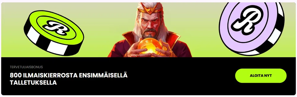 rullat kasinon bonus